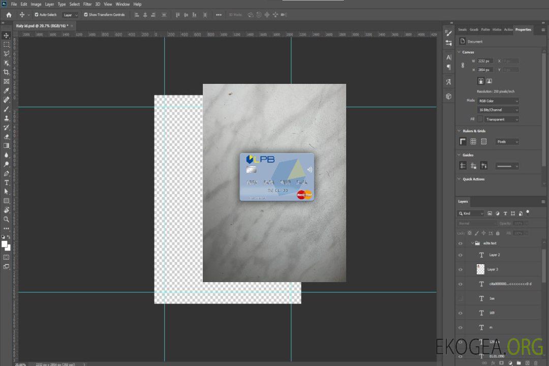 Lettonie LPB Bank mastercard photolook recto template
